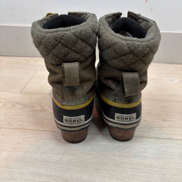 Sorel Slimpack II Lace Up Duck Boot 8 Fisherman Gorpcore Waterproof Snow Rain - Picture 5 of 10